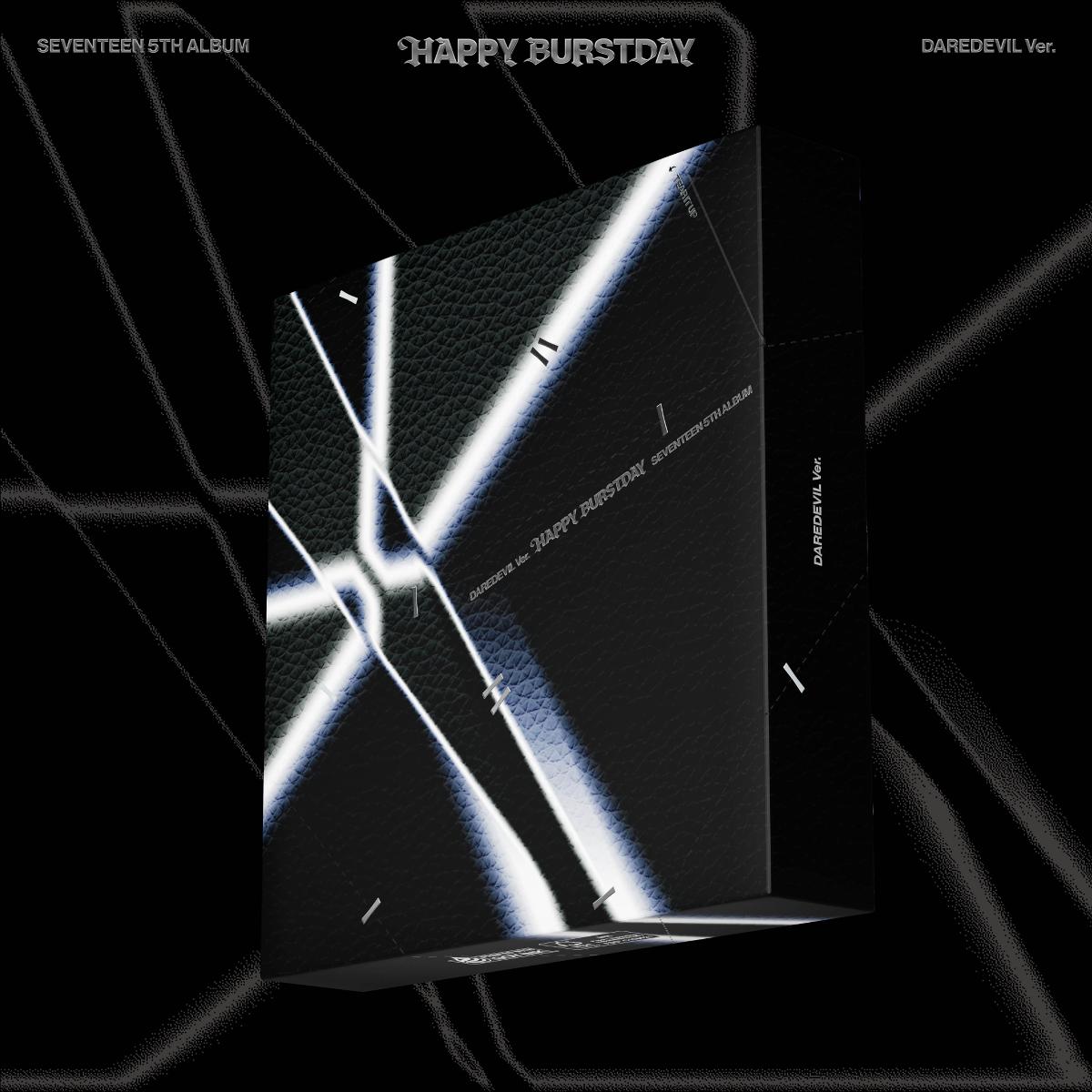 SEVENTEEN 5th Album HAPPY BURSTDAY (DAREDEVIL Ver.) (CD) · PLEDIS