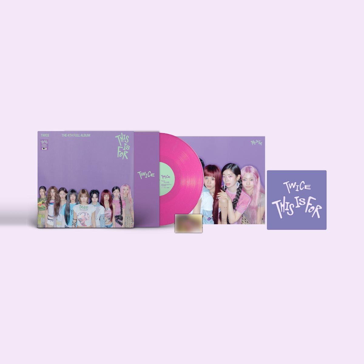 THIS IS FOR (VINYL ver.) (Edición Color) (LP-Vinilo) · JYP