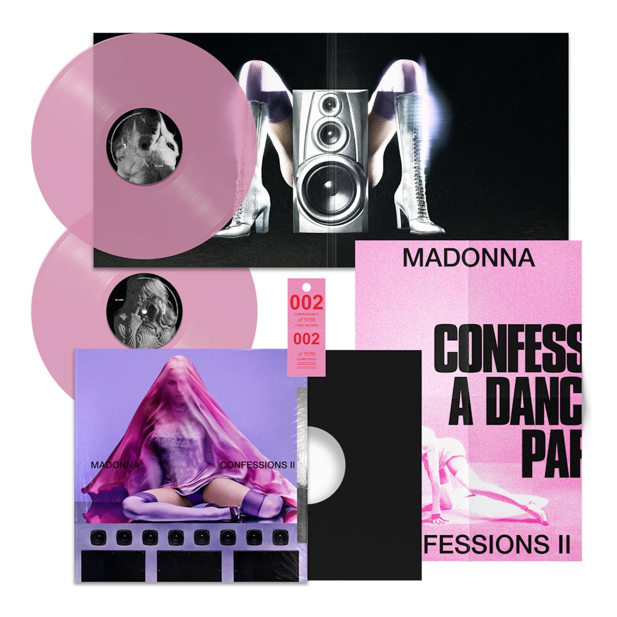 Confessions II (2 LP-Vinilo color + poster + coat check exclusivo y numerado) Rosa-2