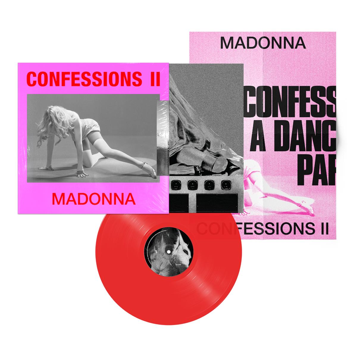 Confessions II (LP-Vinilo color + poster) Rojo-2