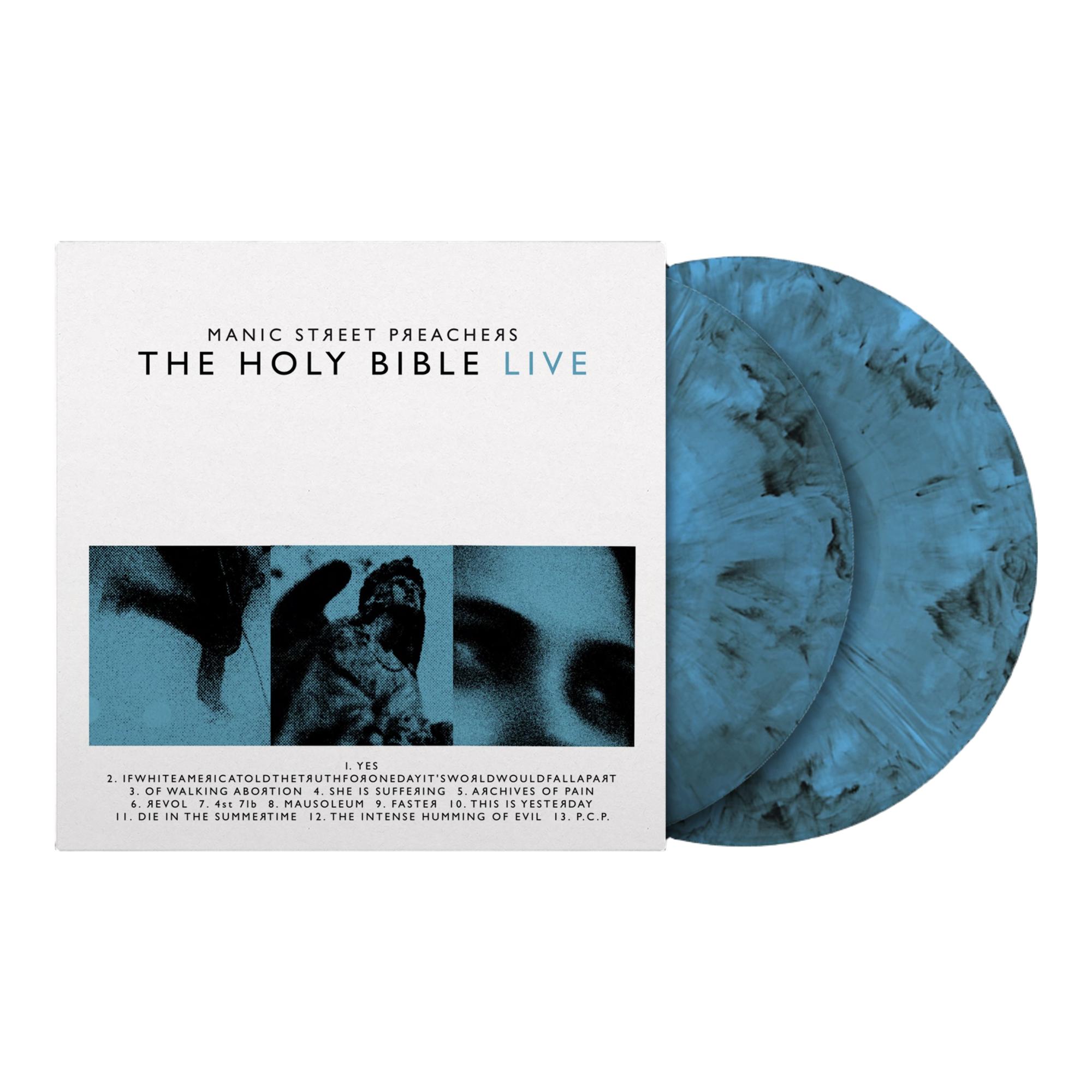 The holy bible live (Edición Color) (2 LP-Vinilo) Azul-1