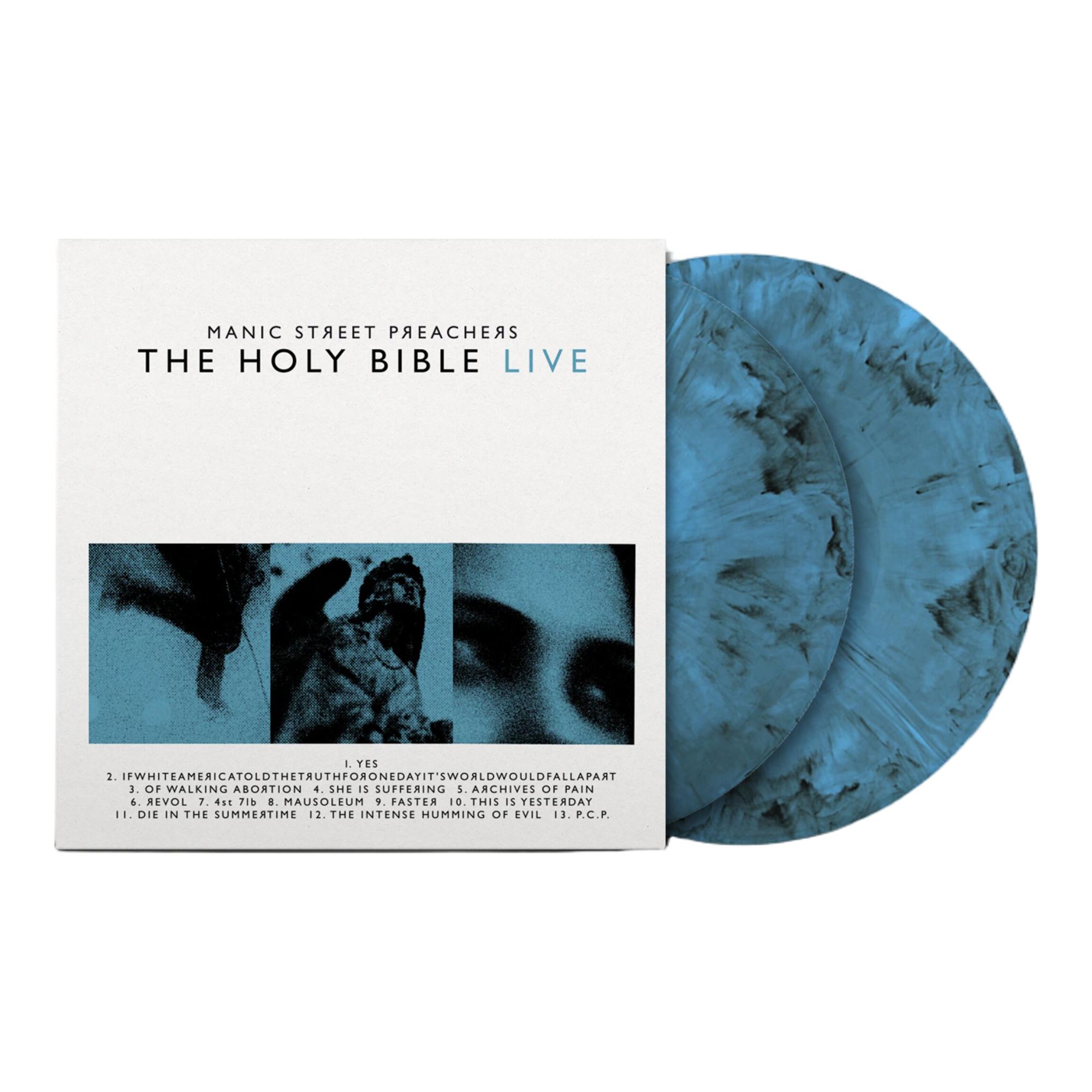 The holy bible live (Edición Color) (2 LP-Vinilo) Azul-2