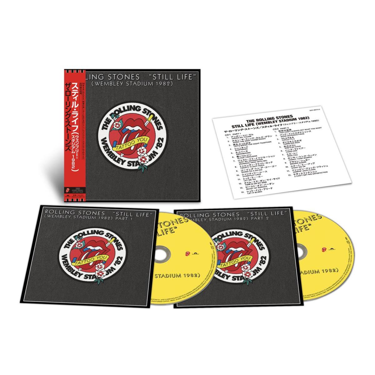 Still Life (Wembley Stadium 1982) Japanese SHM-CD Exports (Post '71 Live Albums)  (2 CD) 1