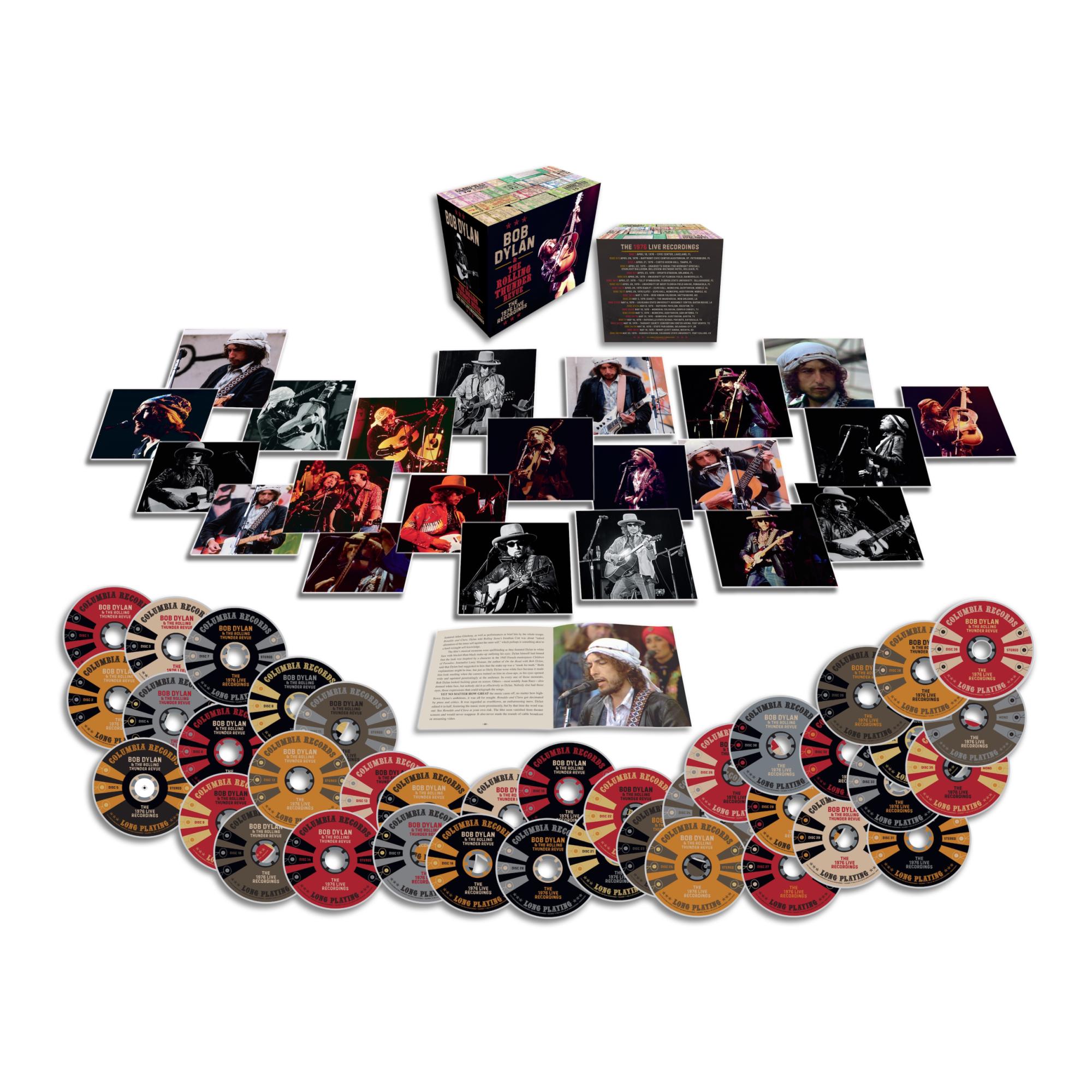 Imagen 0 de The rolling thunder revue: The 1976 live recordings (39 CD)