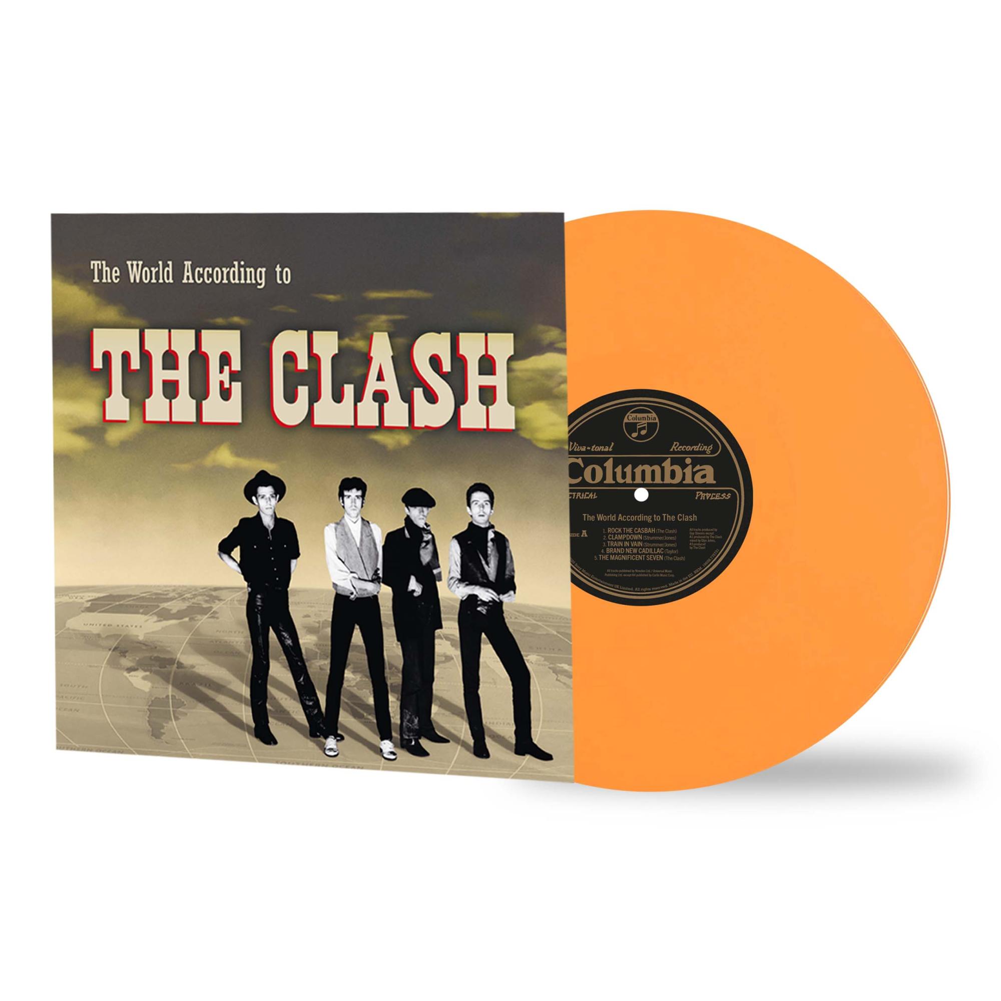 The world according to The Clash  (Edición color) (LP-Vinilo) Naranja-1