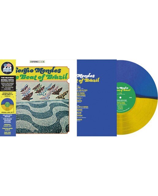The Beat Of Brazil  (Edición Color) (LP-Vinilo) Azul-2