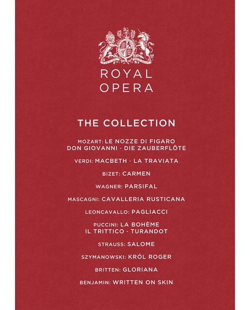 Royal Opera: The Collection, 18 óperas (18 Blu-Ray) 1