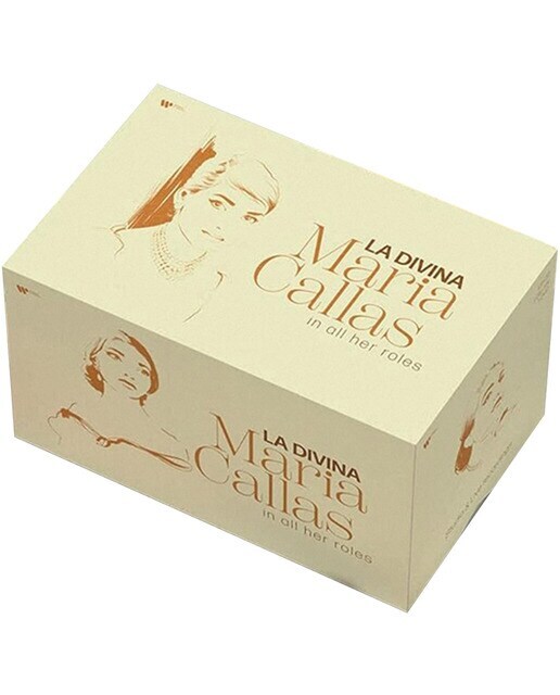 La divina: Maria Callas (3 Blu-Ray + 131  CD + DVD)