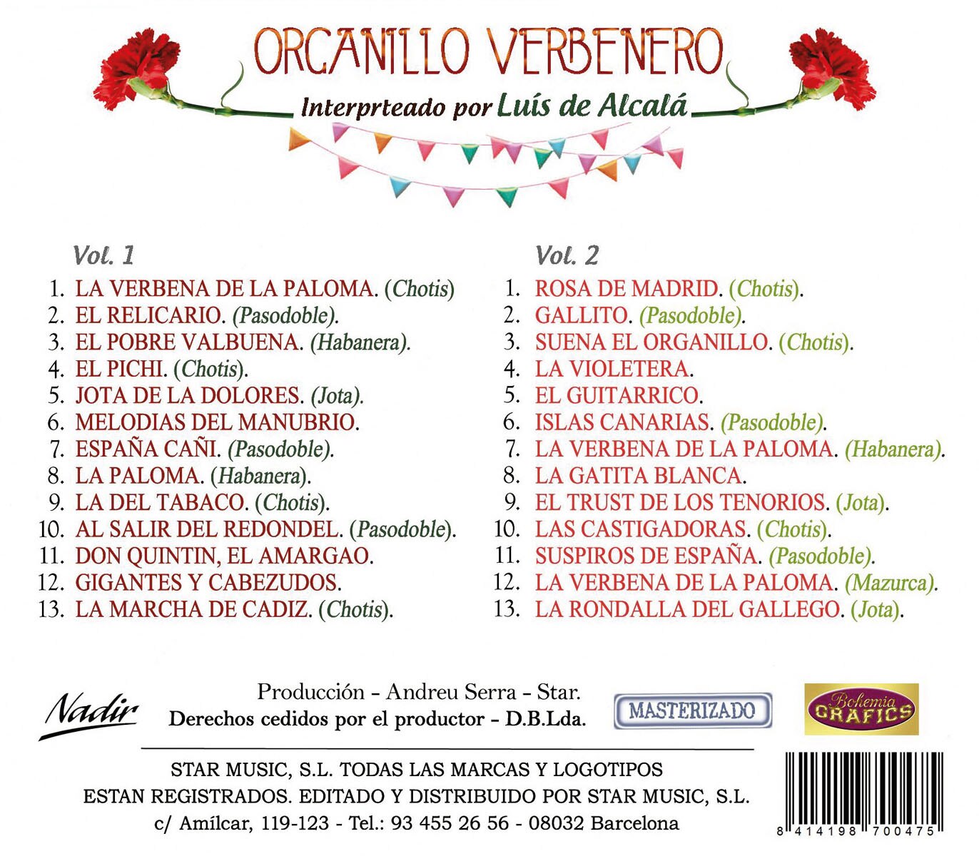 Organillo Verbenero (CD) 2