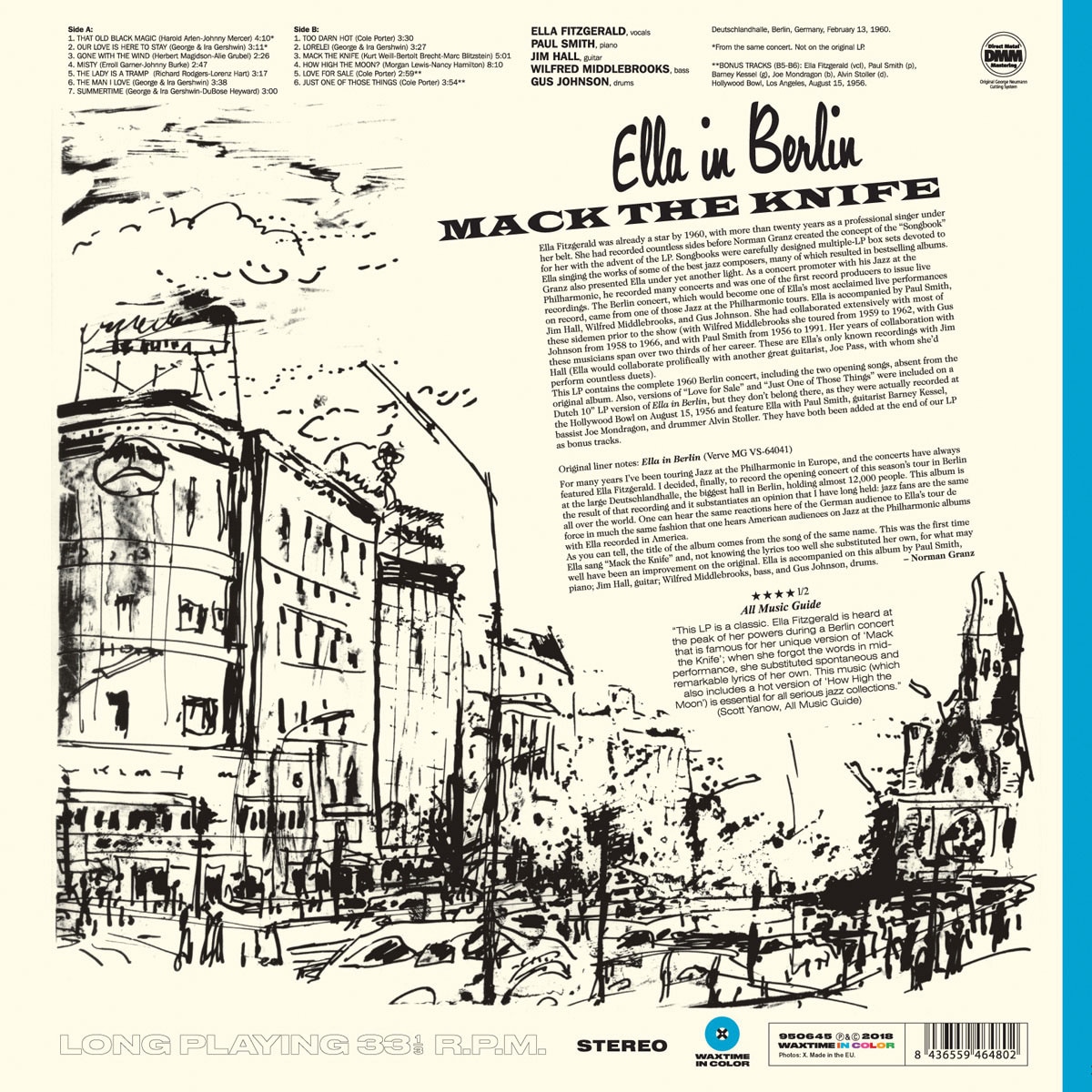 Ella in Berlin - Mack the Knife (Colored Vinyl) (LP-Vinil) 2