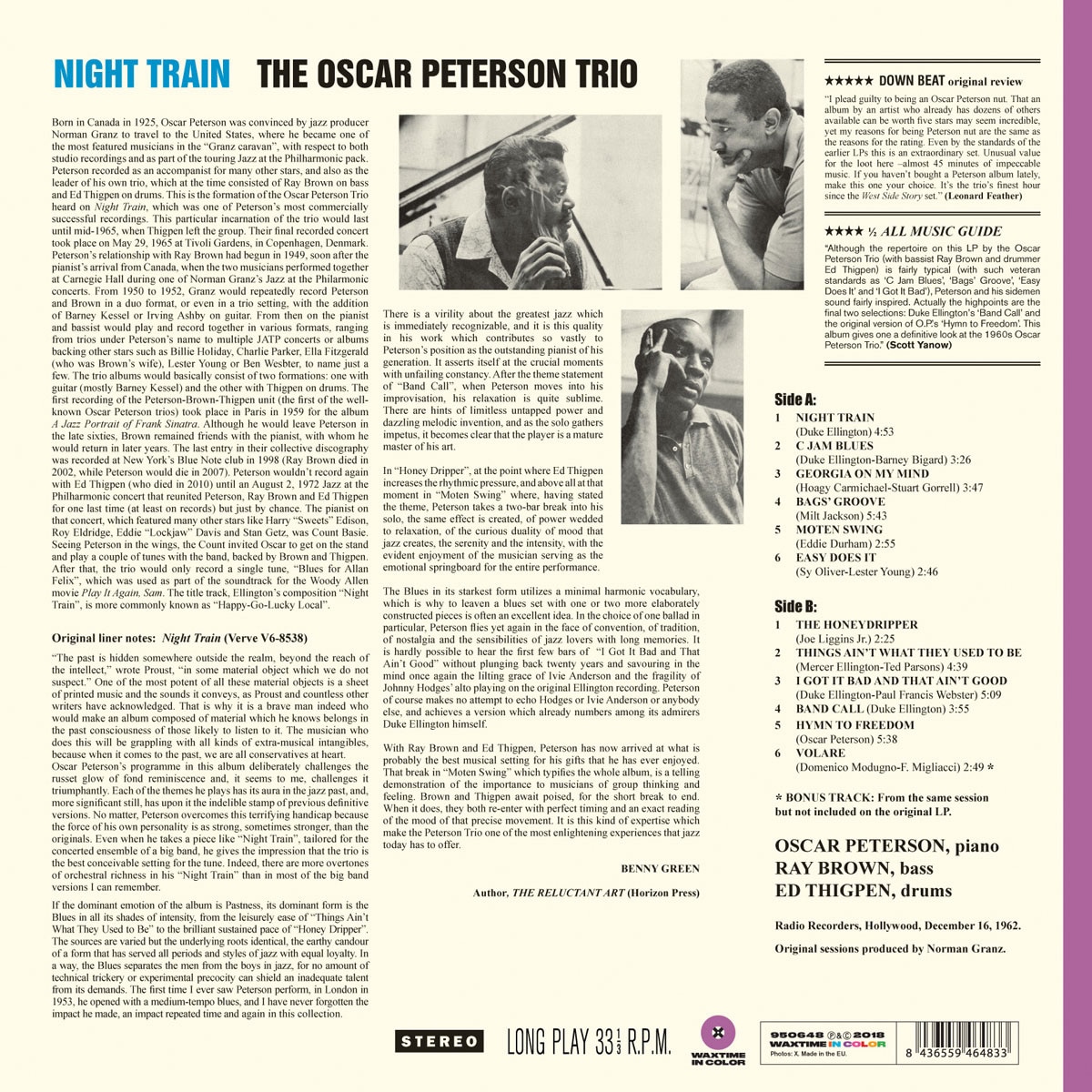 Night Train (Colored Vinyl) (LP-Vinil) 2