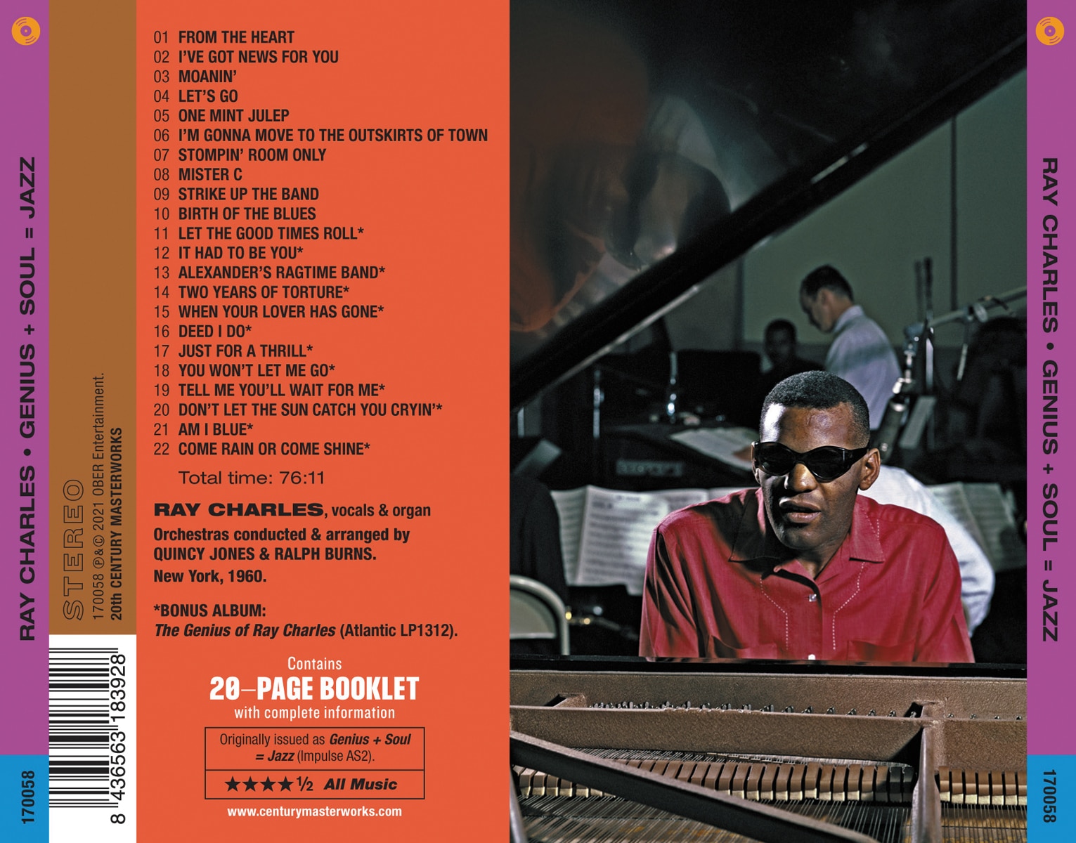 Genius + Soul: Jazz (CD) 2