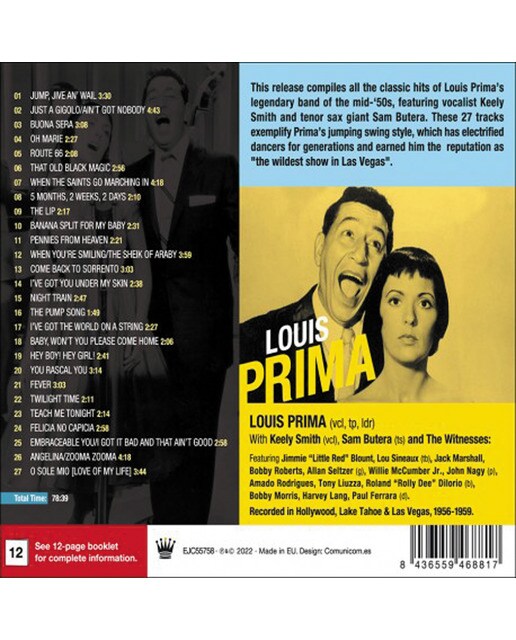 Imagen 2 de The King of Jumpin' Swing - Greatest Hits (CD)
