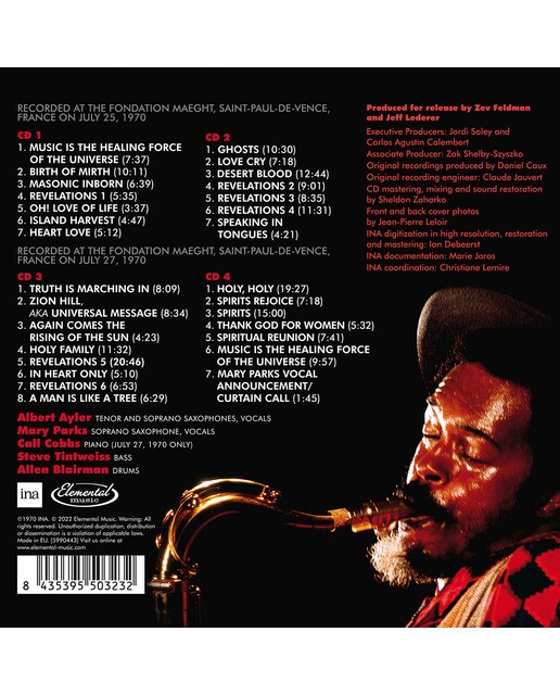 Revelations - The Complete ORTF 1979 Fondation Maeght recordings (4 CD) 2