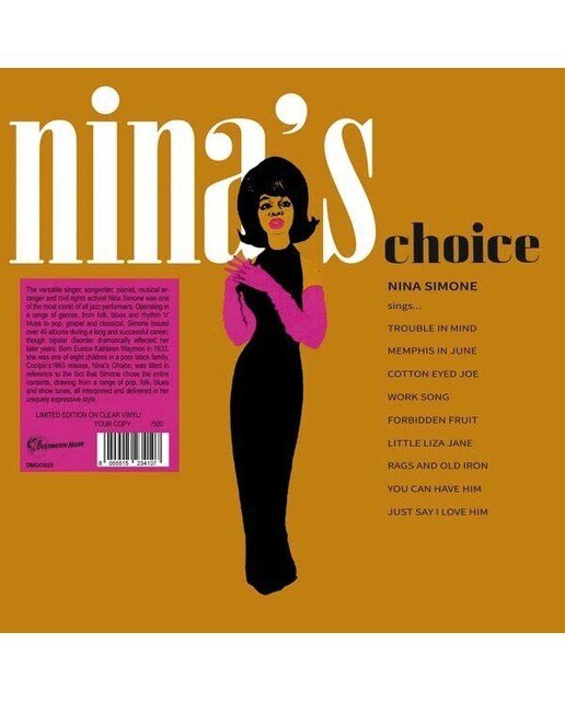 Imagem 0 de Nina's choice (LP-Vinil)