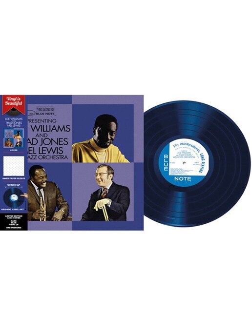 Presenting Joe Williams & Thad Jones (Edición Color) (LP-Vinilo) Azul-2