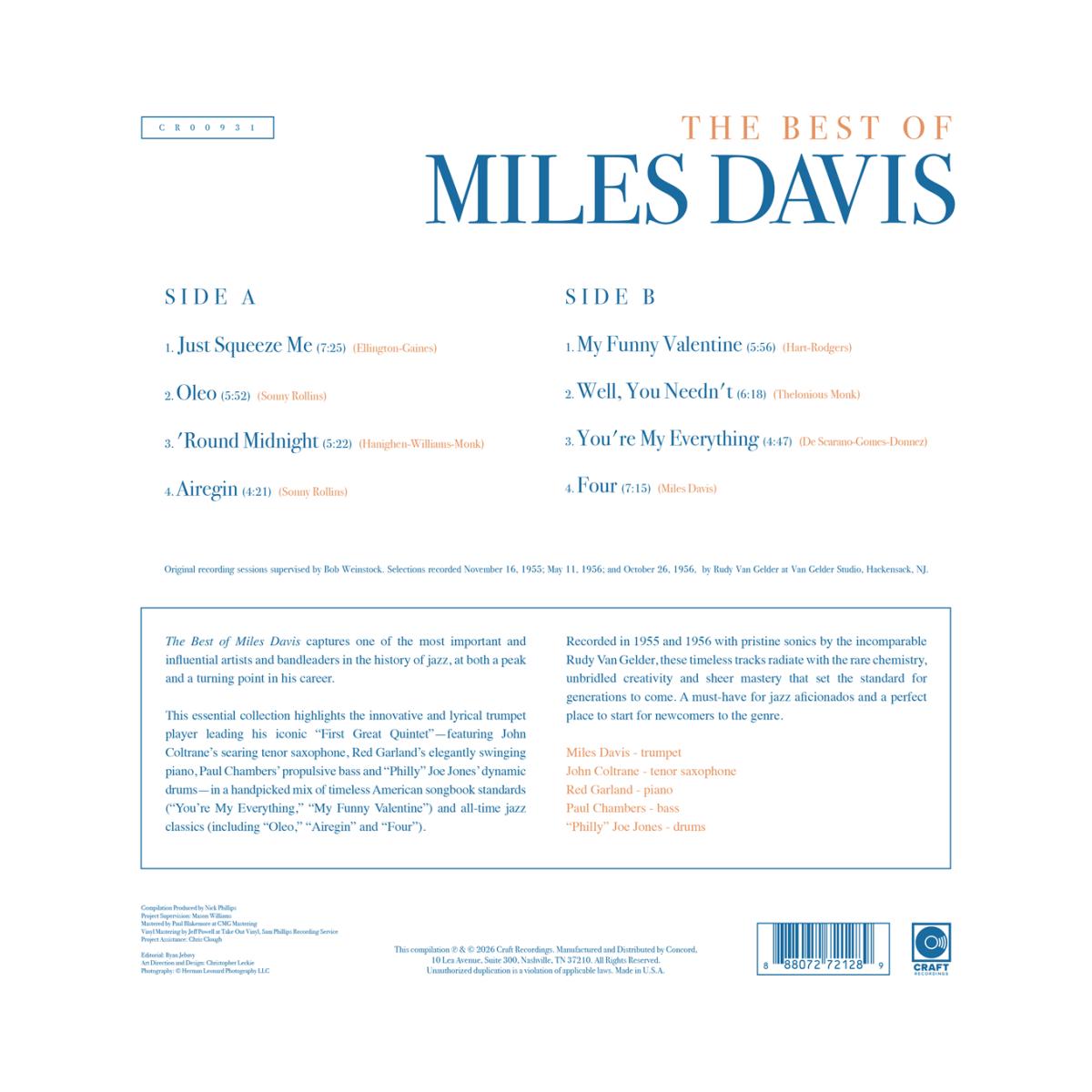 The Best Of Miles Davis (LP-Vinil) 5