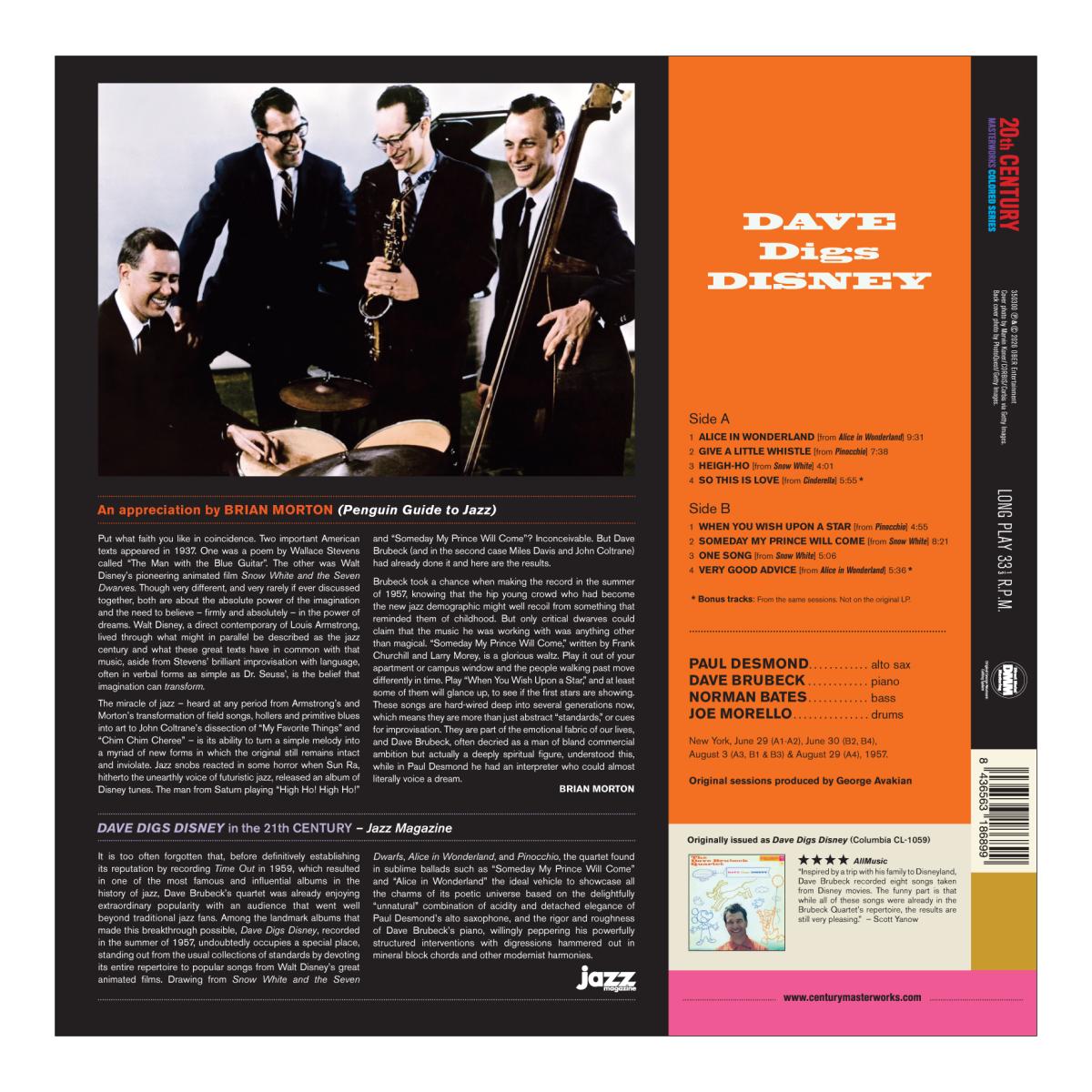 Dave Digs Disney (Edición Color) (LP-Vinilo) 3