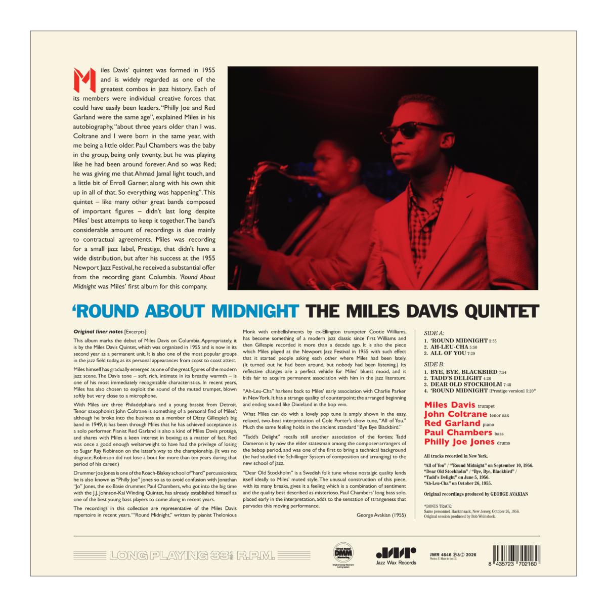 Round About Midnight (LP-Vinilo) 2