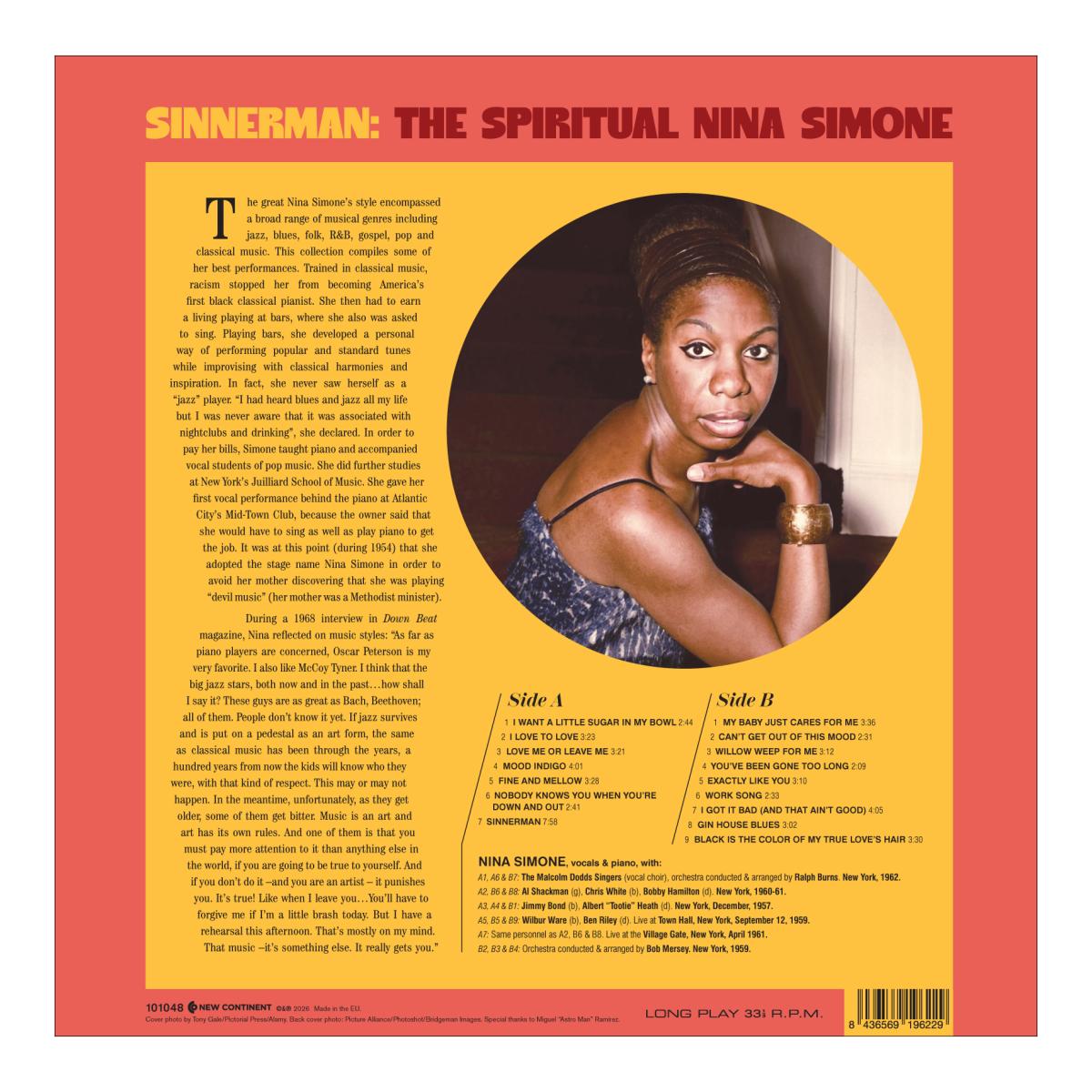 Sinnerman: The Spiritual Nina Simone (Edición Color) (LP-Vinilo) 2