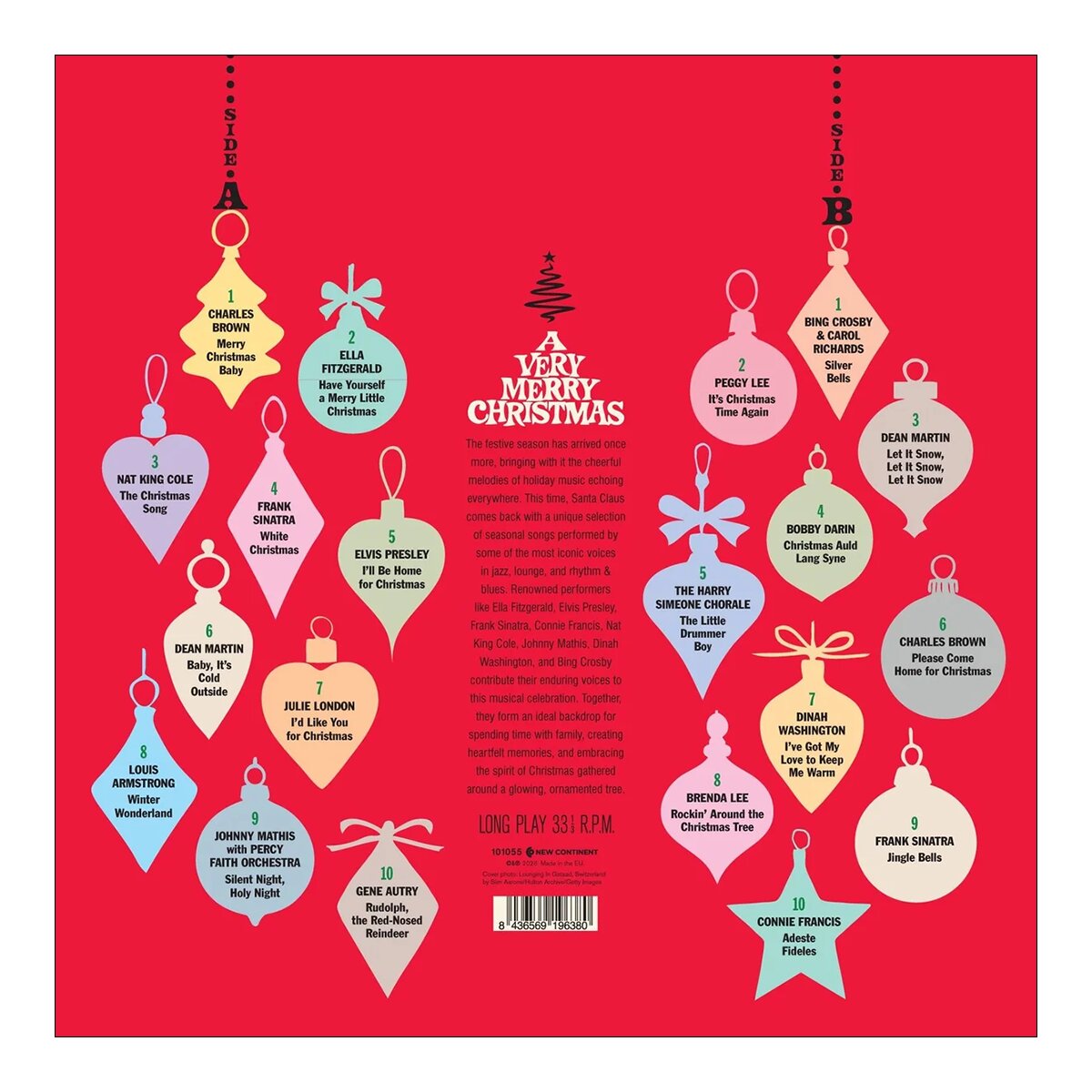Imagen 3 de A Very Merry Christmas (Edición Color) (LP-Vinilo) Rojo