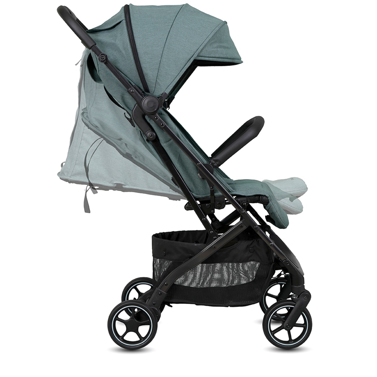 Carrinho de Passeio Tour - Cinzento Verde metal-6