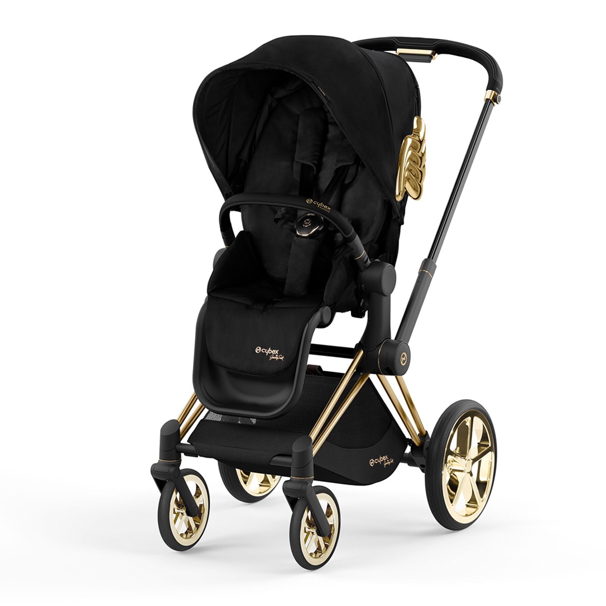 Carrinho de Passeio PRIAM Wings Preto-1