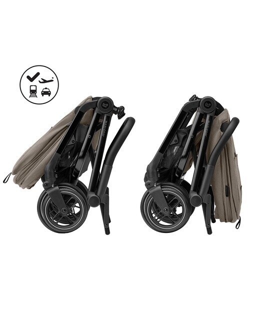 Carrinho de Passeio Leona 2 - 0-22 kg Bege-10