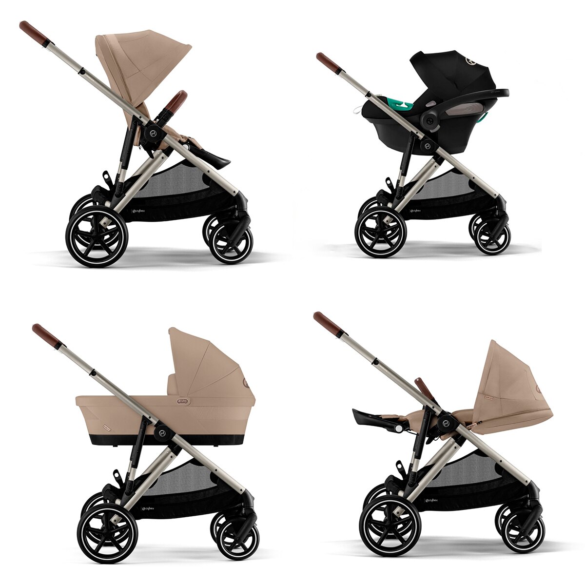 Imagen 5 de Silla de paseo CYBEX Gazelle S - Beige Beige