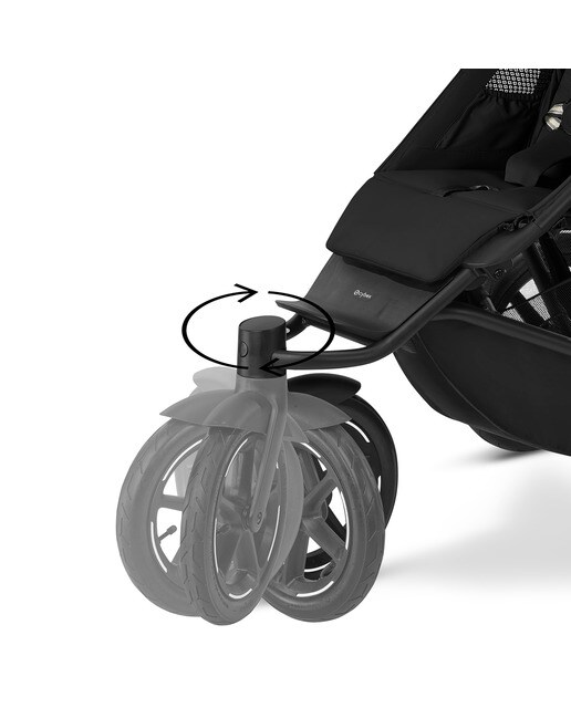 Silla de paseo CYBEX Avi Spin - Negro Negro-4