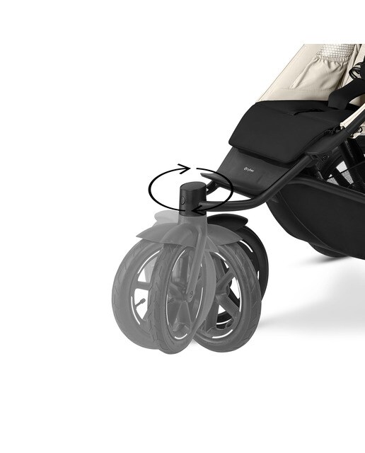 Silla de paseo CYBEX Avi Spin - Blanco Blanco-4