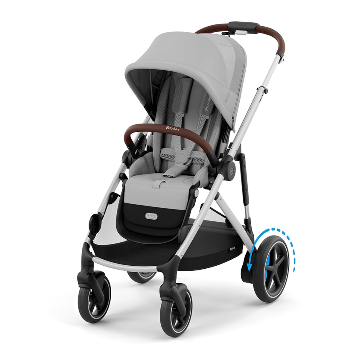 Silla de paseo CYBEX e-Gazelle S - Gris Gris-1