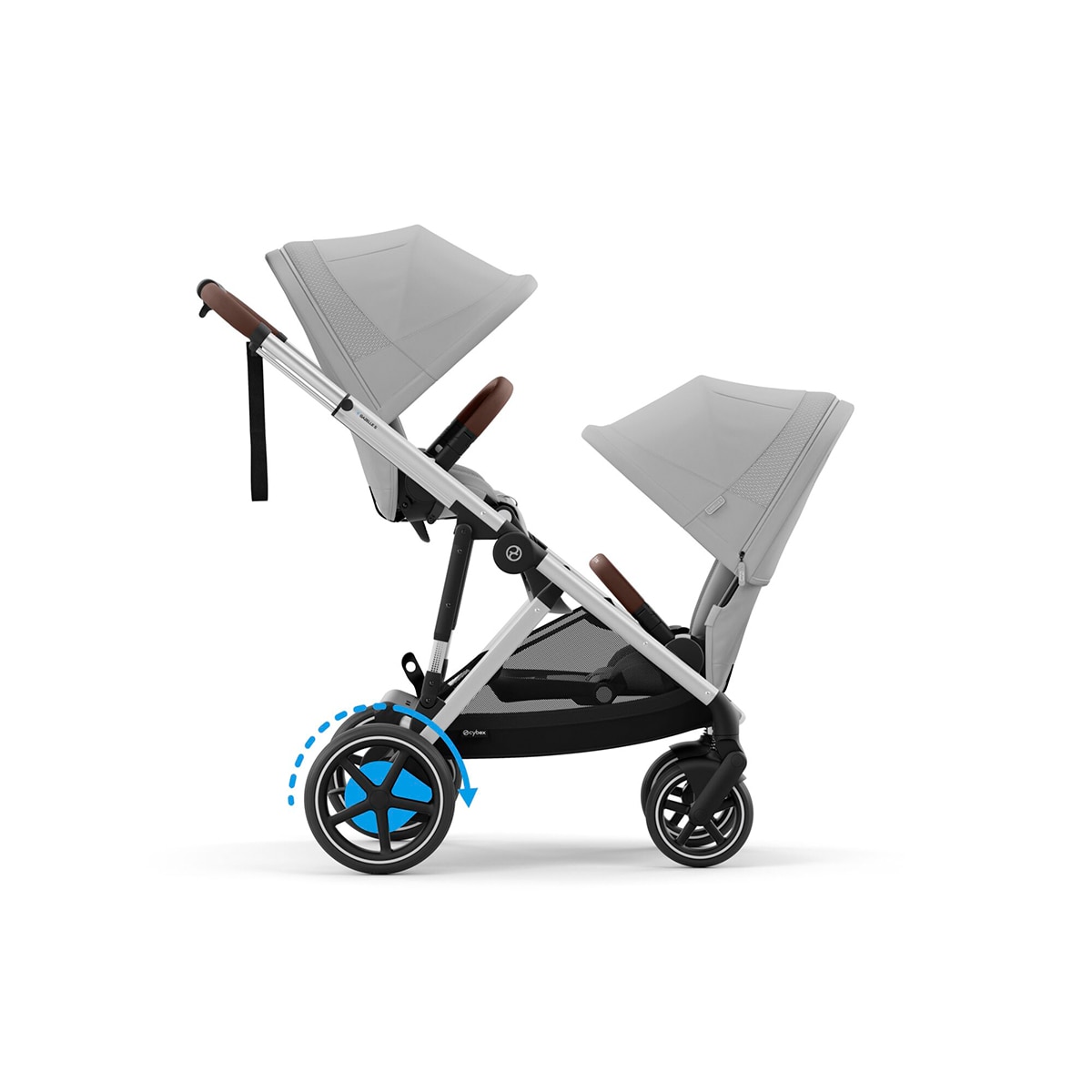 Silla de paseo CYBEX e-Gazelle S - Gris Gris-4