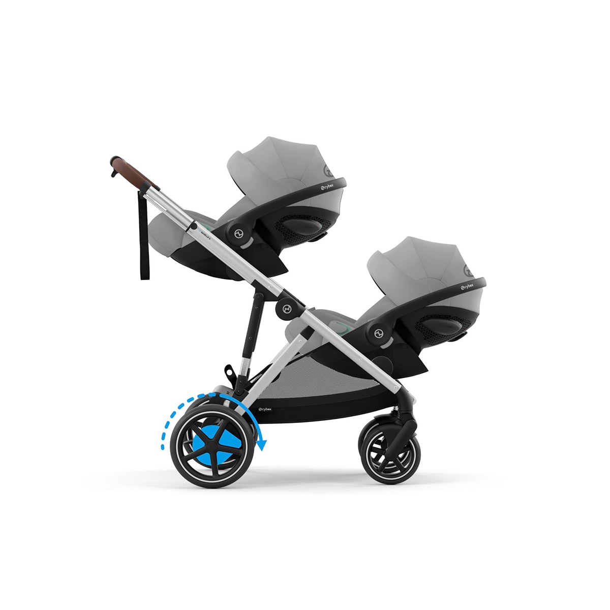 Silla de paseo CYBEX e-Gazelle S - Gris Gris-7