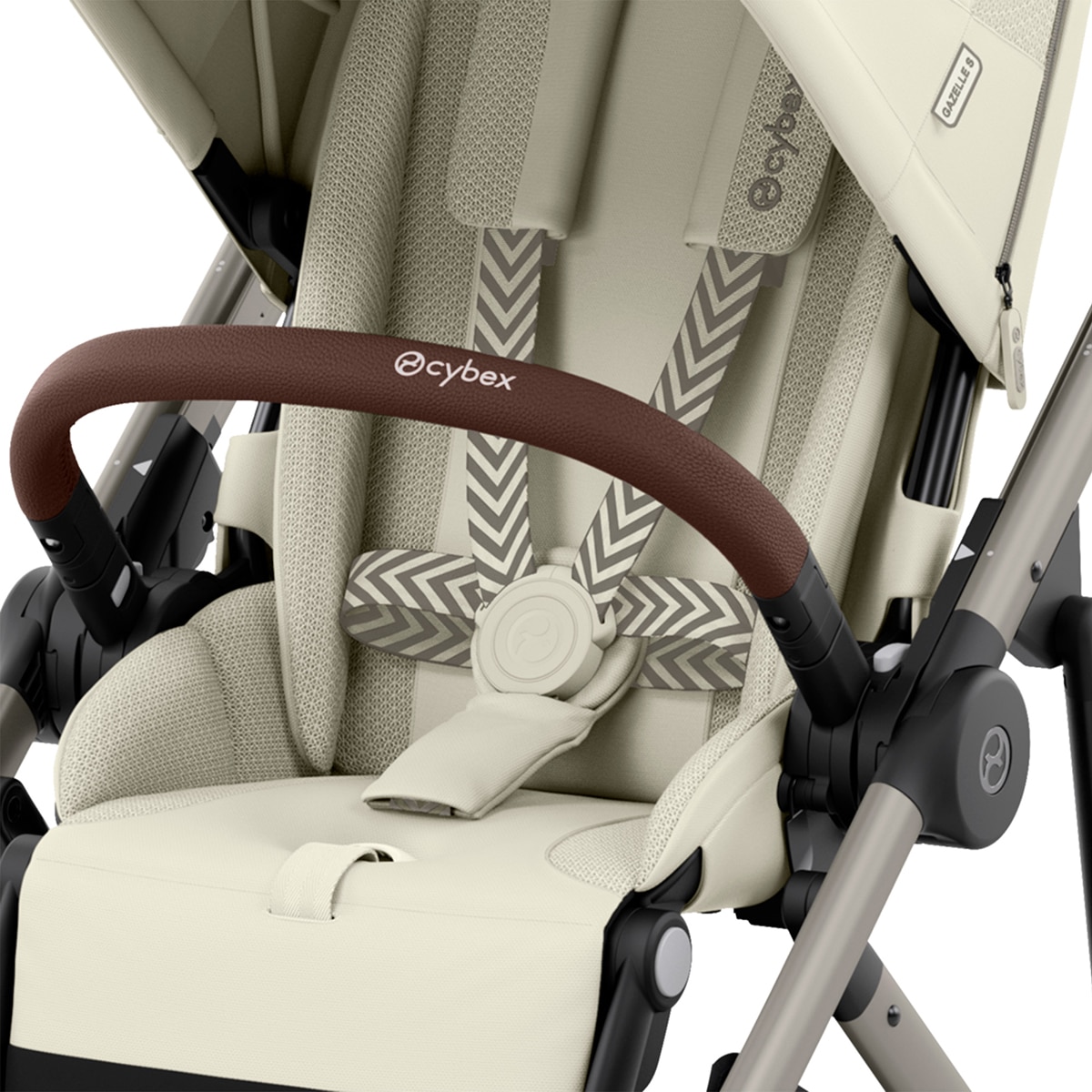 Silla de paseo CYBEX e-Gazelle S - Blanco Blanco-5