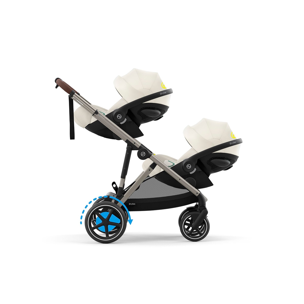 Carrinho de Passeio e-Gazelle S Branco-7