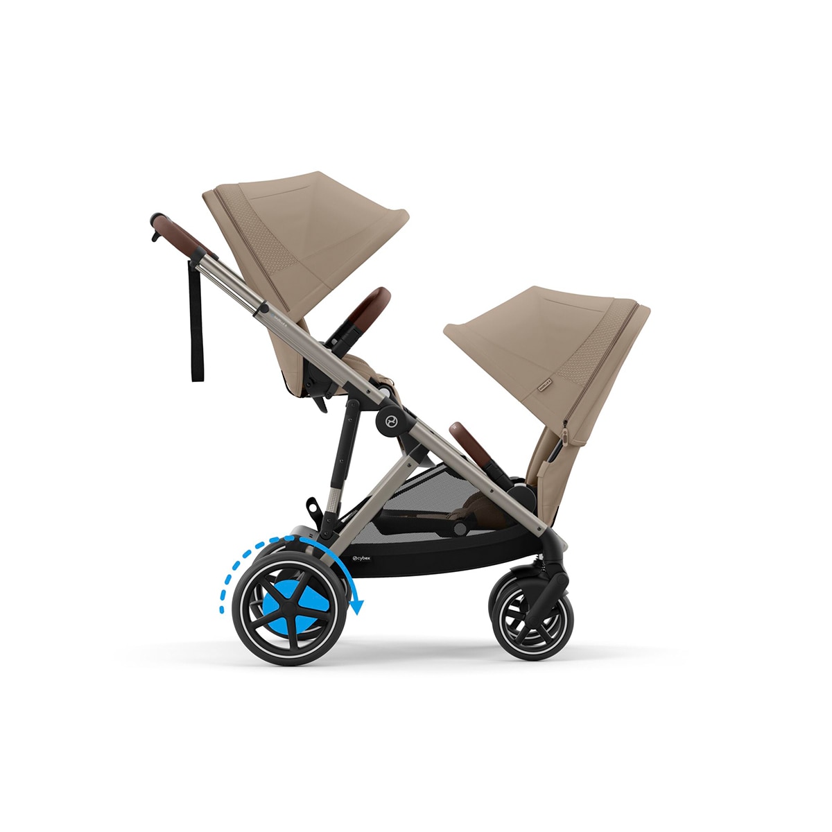 Imagen 3 de Silla de paseo CYBEX e-Gazelle S - Marrón Beige