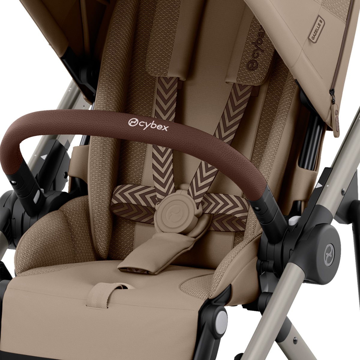 Imagen 5 de Silla de paseo CYBEX e-Gazelle S - Marrón Beige