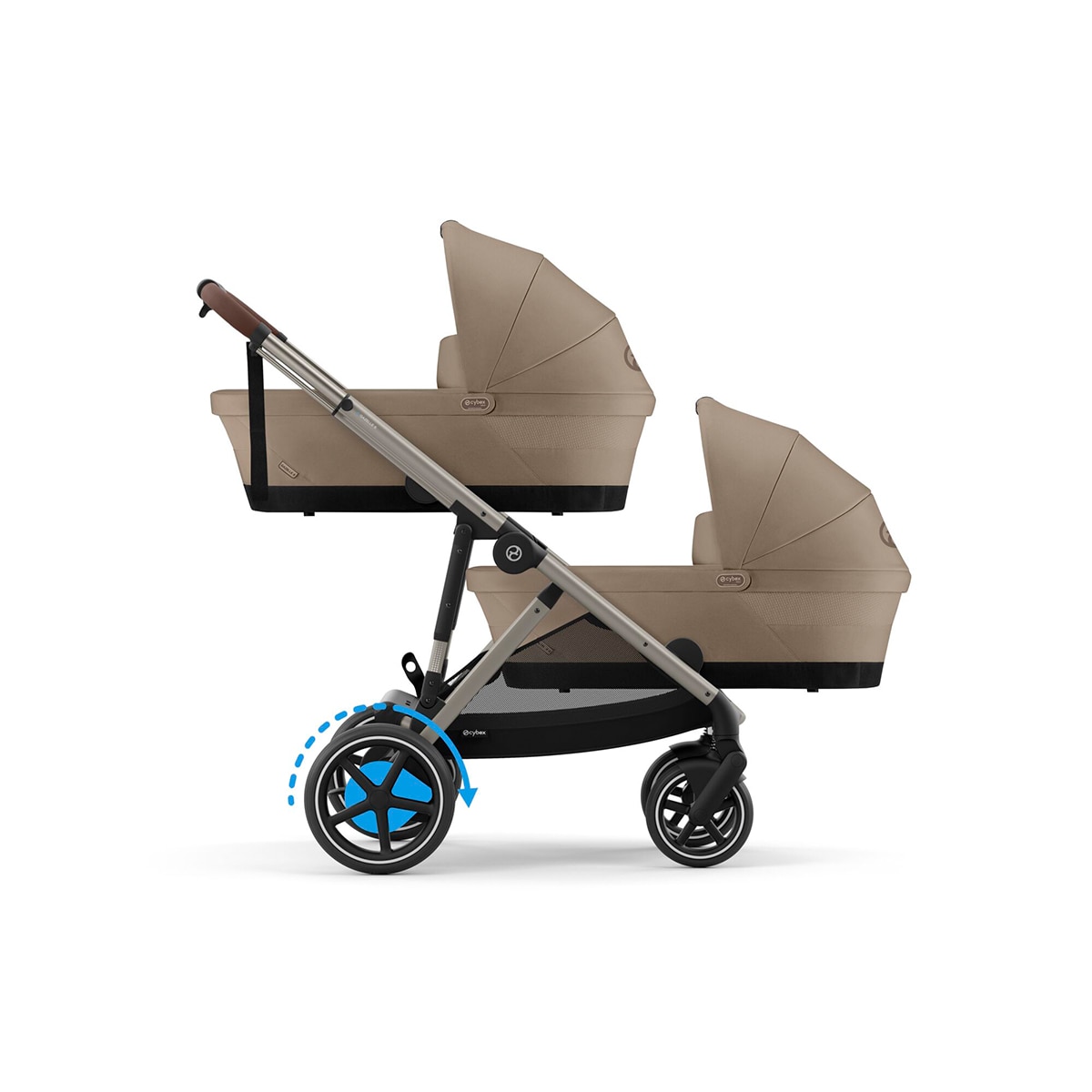 Imagen 6 de Silla de paseo CYBEX e-Gazelle S - Marrón Beige
