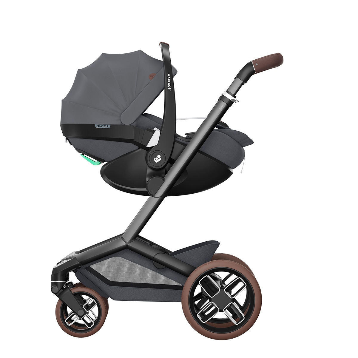 Carrinho de Passeio Fame - 0-22 Kg - 0-4 Anos Cinzento-escuro-12