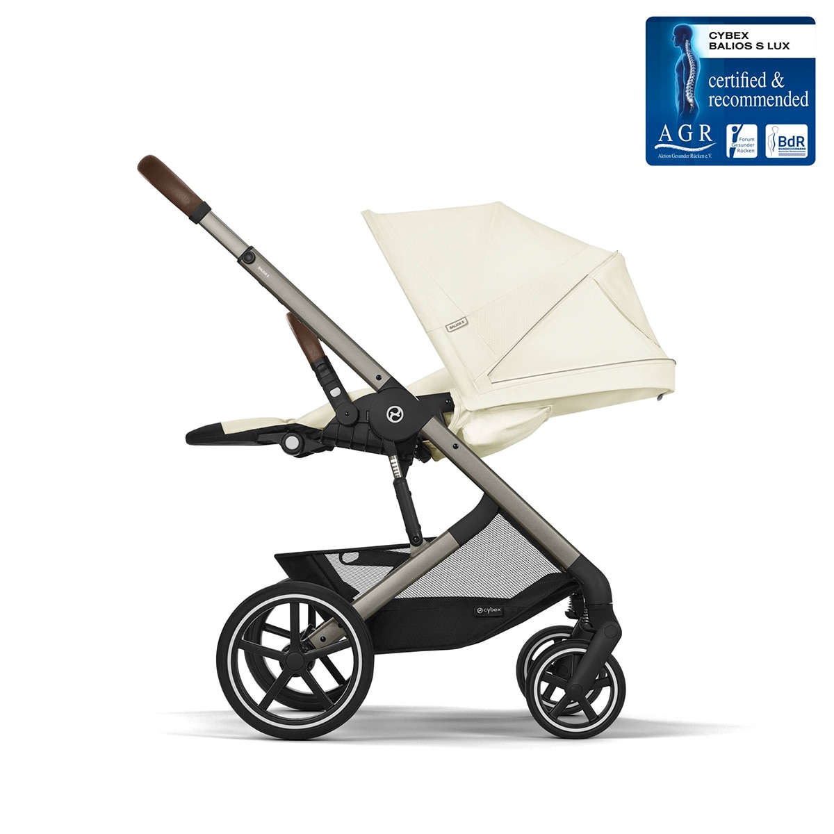 Silla de paseo CYBEX Balios S Lux - Blanco Blanco-2