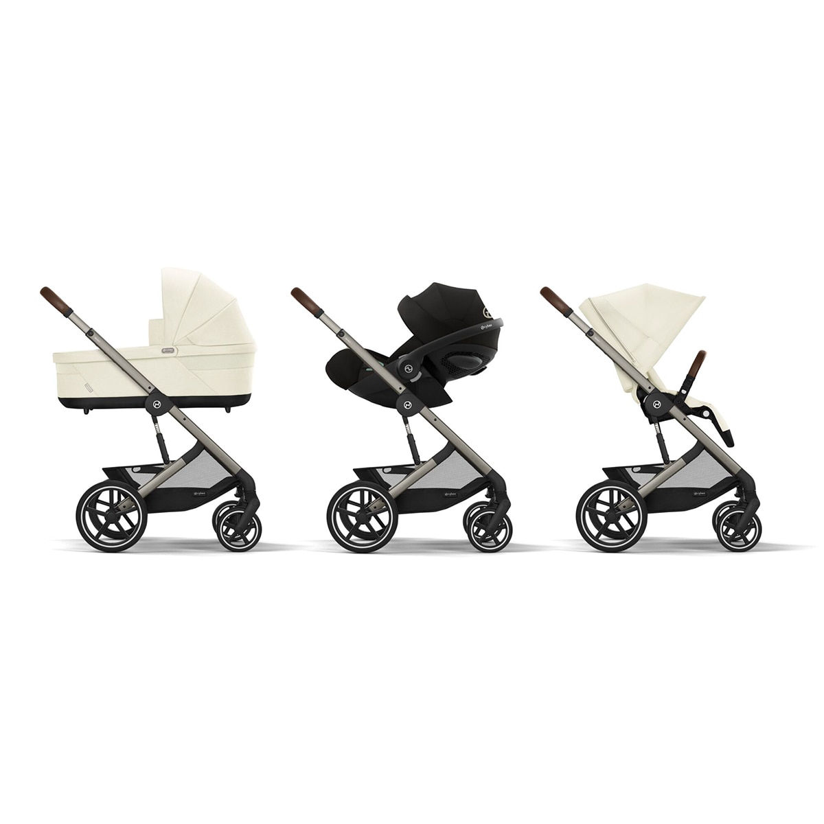 Silla de paseo CYBEX Balios S Lux - Blanco Blanco-5