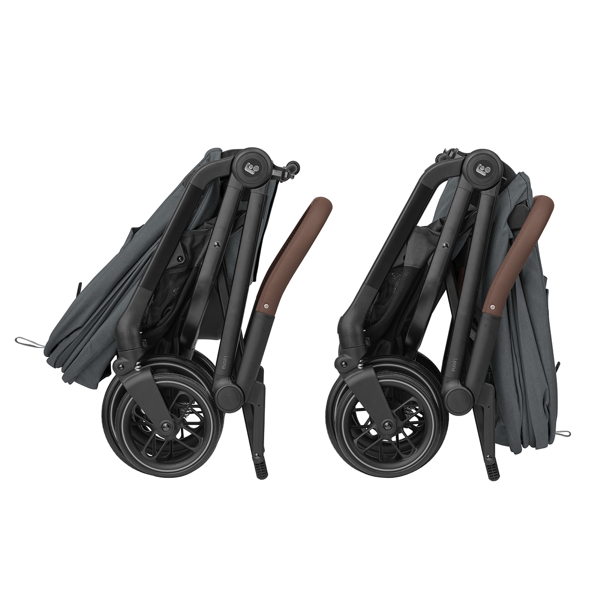 Silla de paseo ultracompacta Maxi-Cosi Leona2, 0-22Kg, 0-4años - Gris oscuro Gris oscuro-5