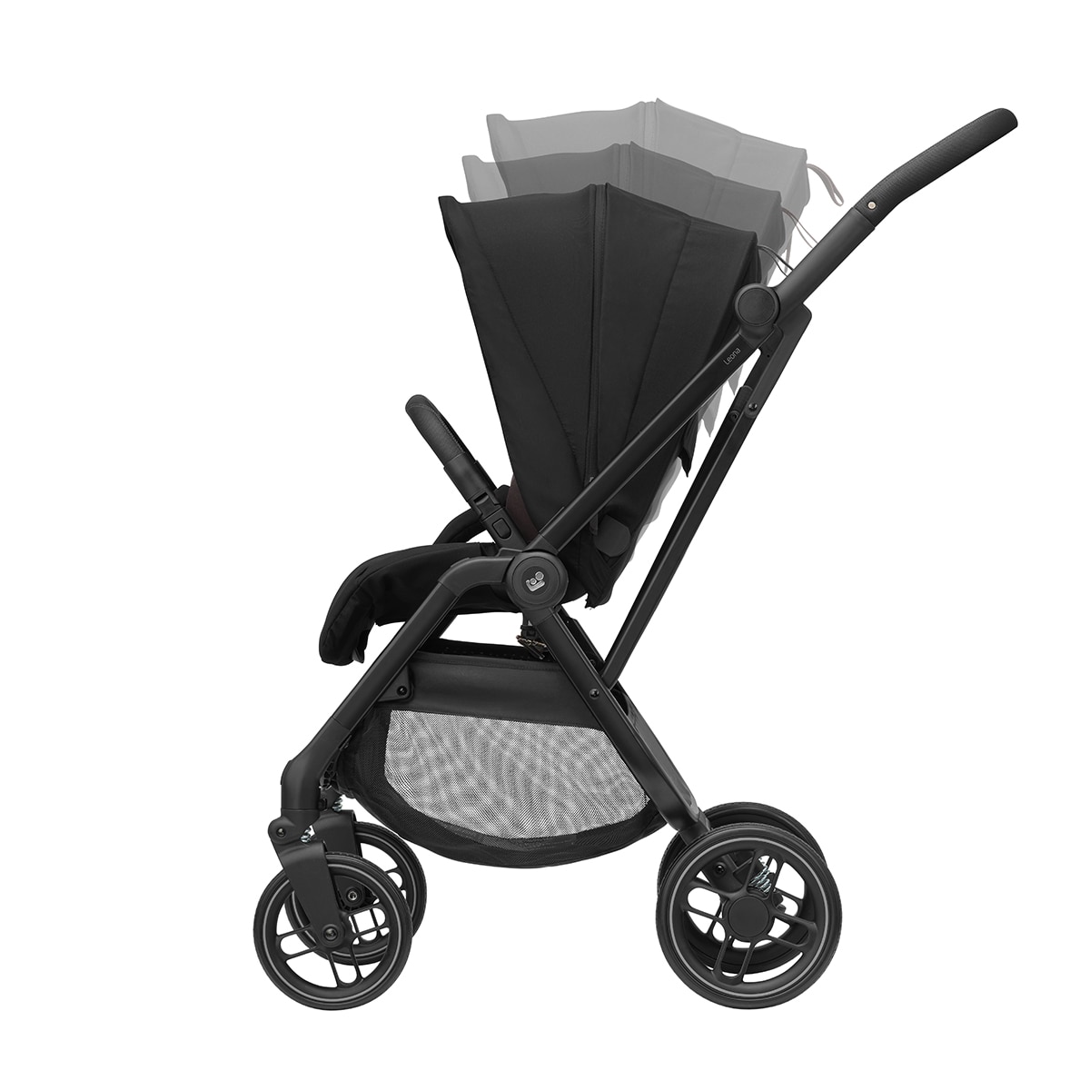 Silla de paseo ultracompacta Maxi-Cosi Leona2, 0-22Kg, 0-4años - Negro Negro-3