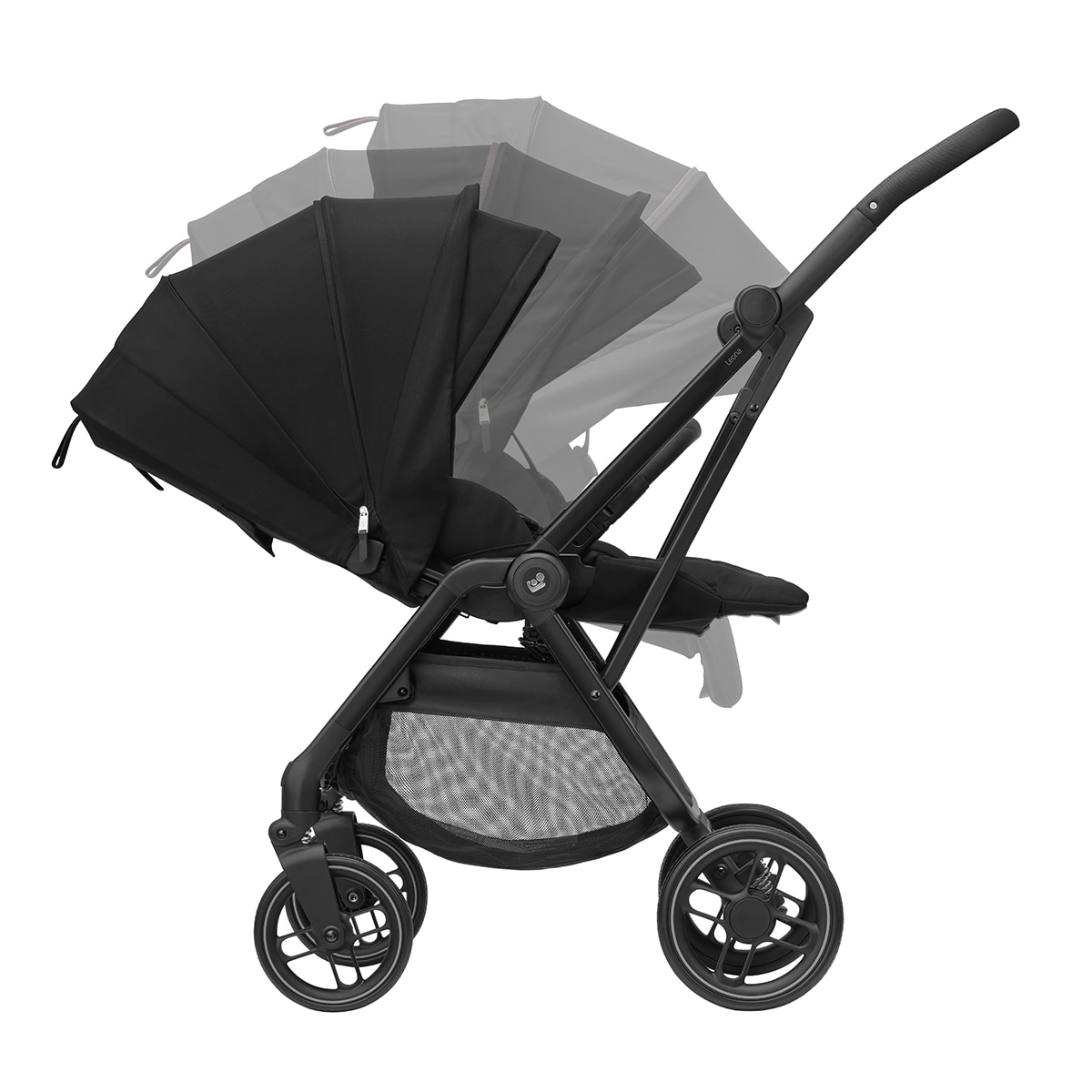Silla de paseo ultracompacta Maxi-Cosi Leona2, 0-22Kg, 0-4años - Negro Negro-8