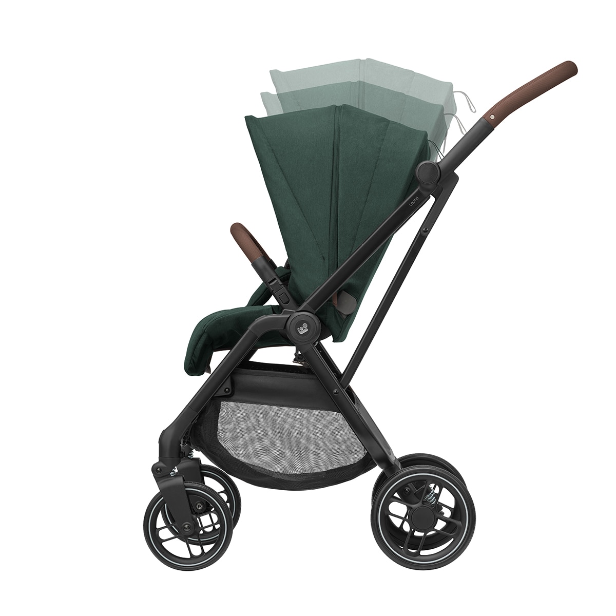 Silla de paseo ultracompacta Maxi-Cosi Leona2, 0-22Kg, 0-4años - Verde oscuro Verde oscuro-4