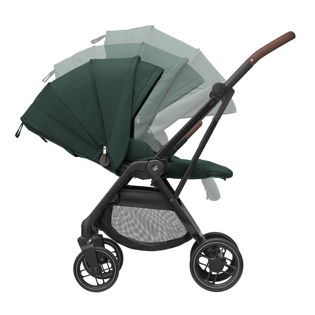 Silla de paseo ultracompacta Maxi-Cosi Leona2, 0-22Kg, 0-4años - Verde oscuro Verde oscuro-10