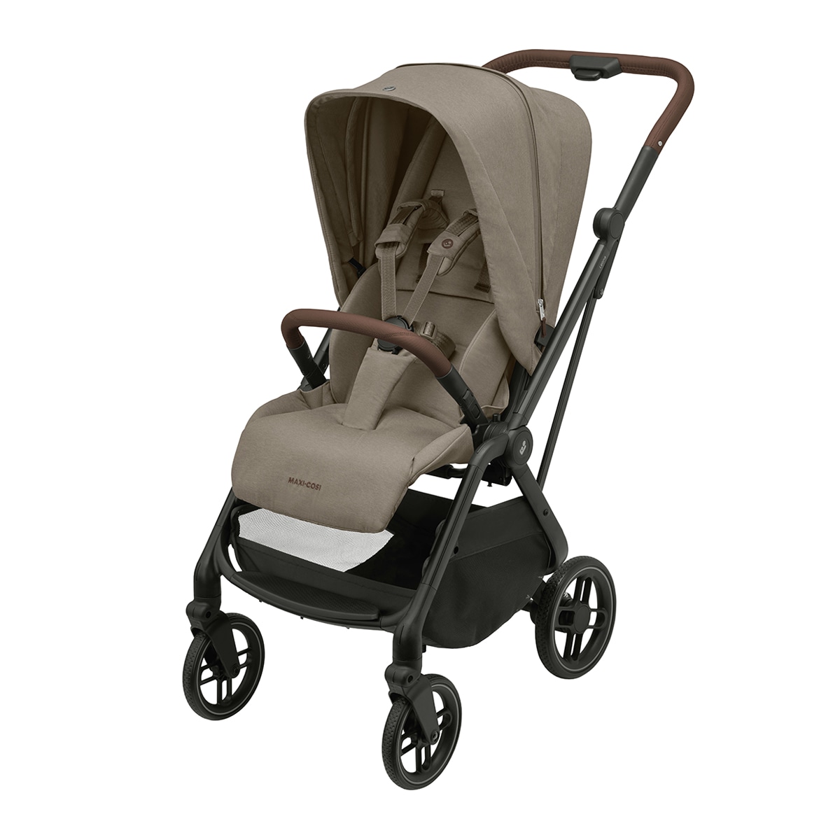 Carrinho de Passeio Ultracompacto Leona2, 0-22 Kg, 0-4 Anos Castanho-1