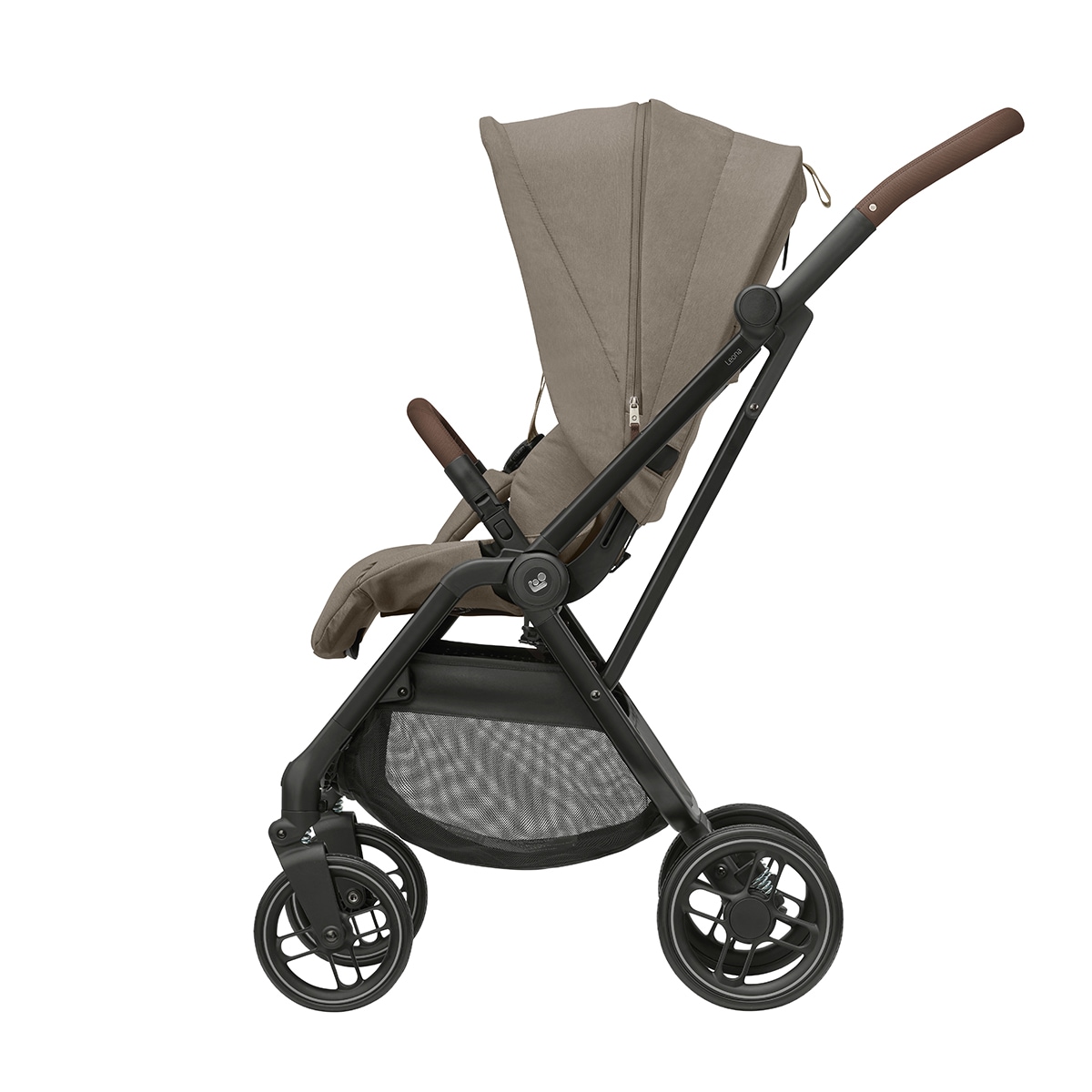 Carrinho de Passeio Ultracompacto Leona2, 0-22 Kg, 0-4 Anos Castanho-7