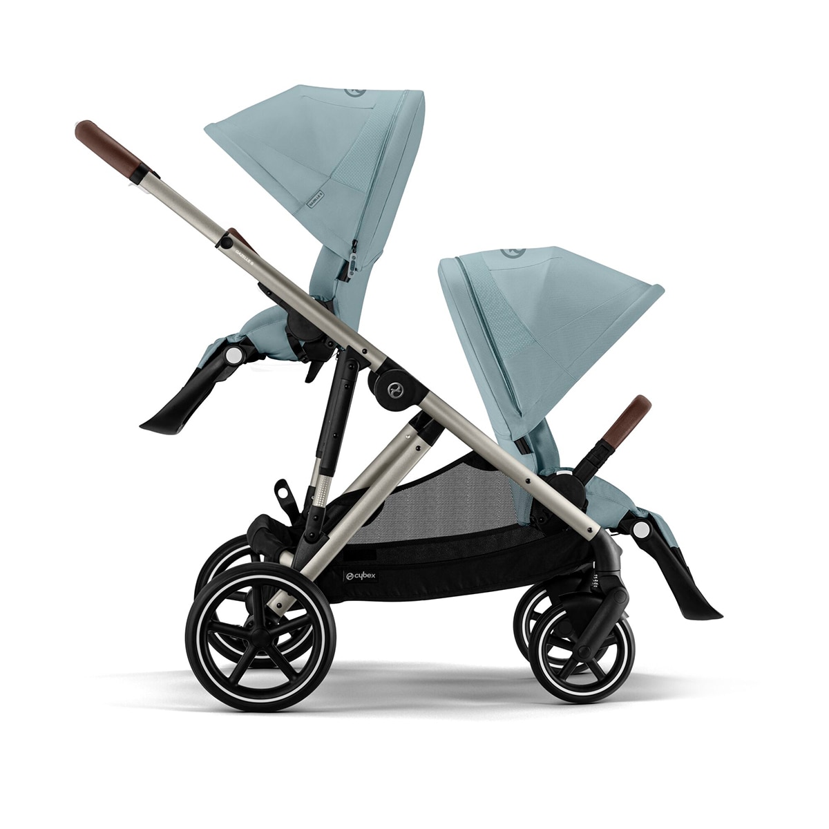Silla de paseo CYBEX Gazelle S - Marrón Azul claro-2